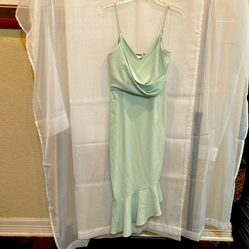 Dress…. New
Pastel mint color
Shapely